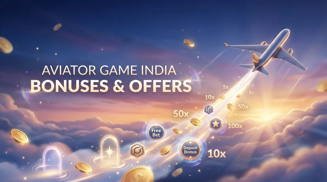 Bonuses and offers at Aviator Game India